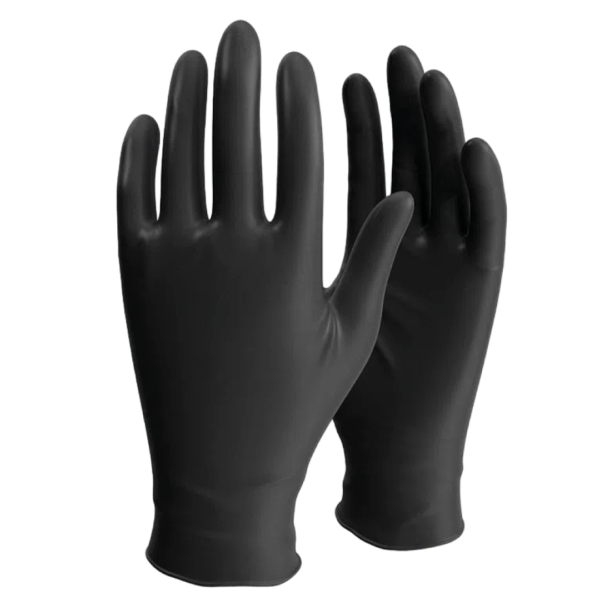 Guante nitrilo negro 50 pares x caja